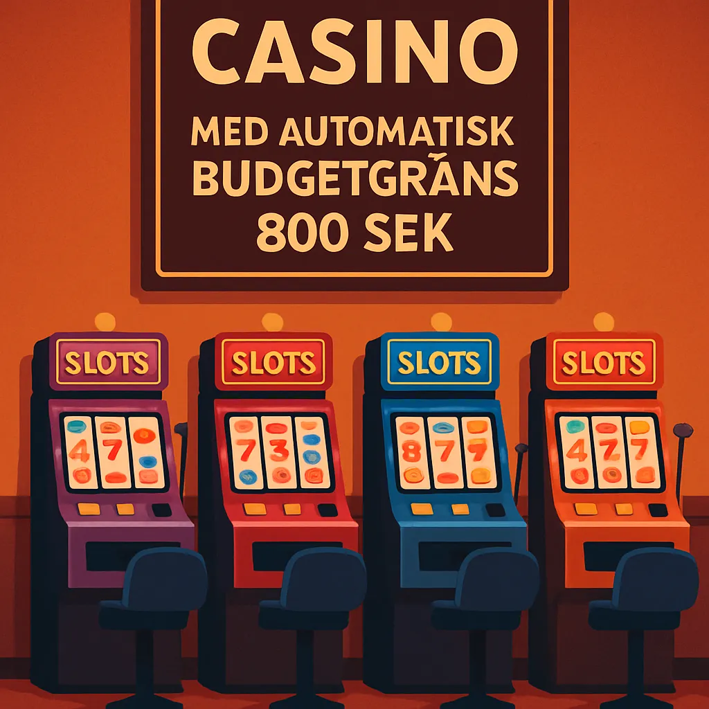 Casinon med automatisk budgetgräns